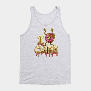 I Donut Care Zombie Doughnut Tank Top